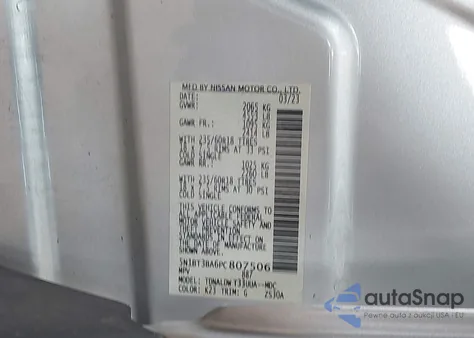 2023 Nissan Rogue Sv Fwd from USA, damaged, VIN 5N1BT3BA6PC807506